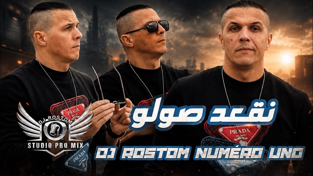 DJ Rostom Numéro Uno - نقعد صولو -  إفريقيا اللعينة شا لاما - صاحبي دراعي