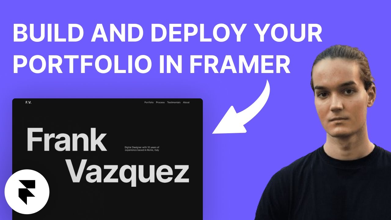 Framer for Beginners: Build an Amazing Portfolio in 2 Hours