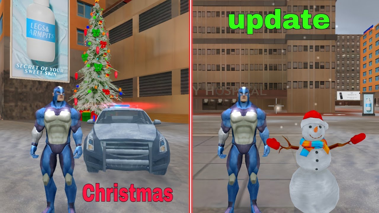 Rope hero vice town Christmas official update|rope hero vice town me winter season aa Gaya