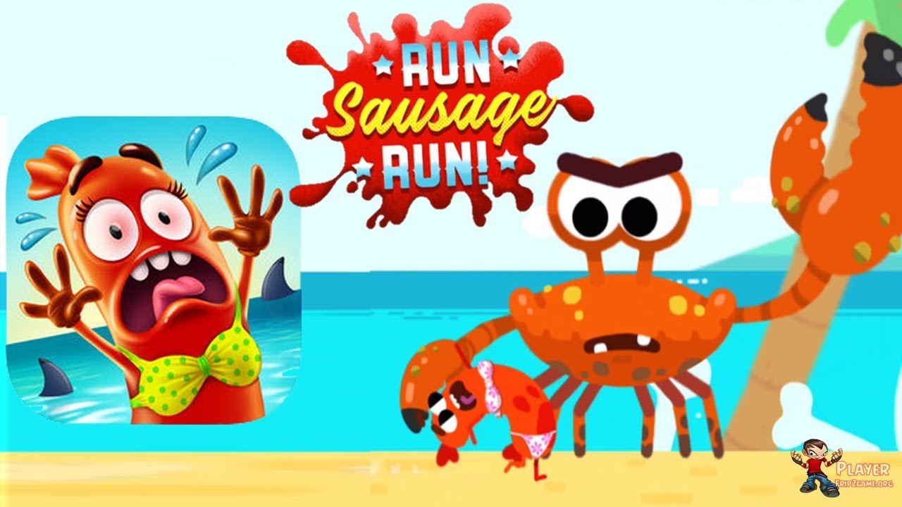 Run Sausage Run! Horro Beach Escape By Crazy Labs New Update Gameplay