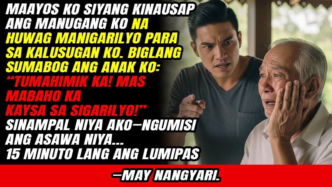 “Tumahimik Ka, Mabahong Matanda!”—Pagkalipas Ng 15 Minuto, Nagsisi Ang Anak Ko.