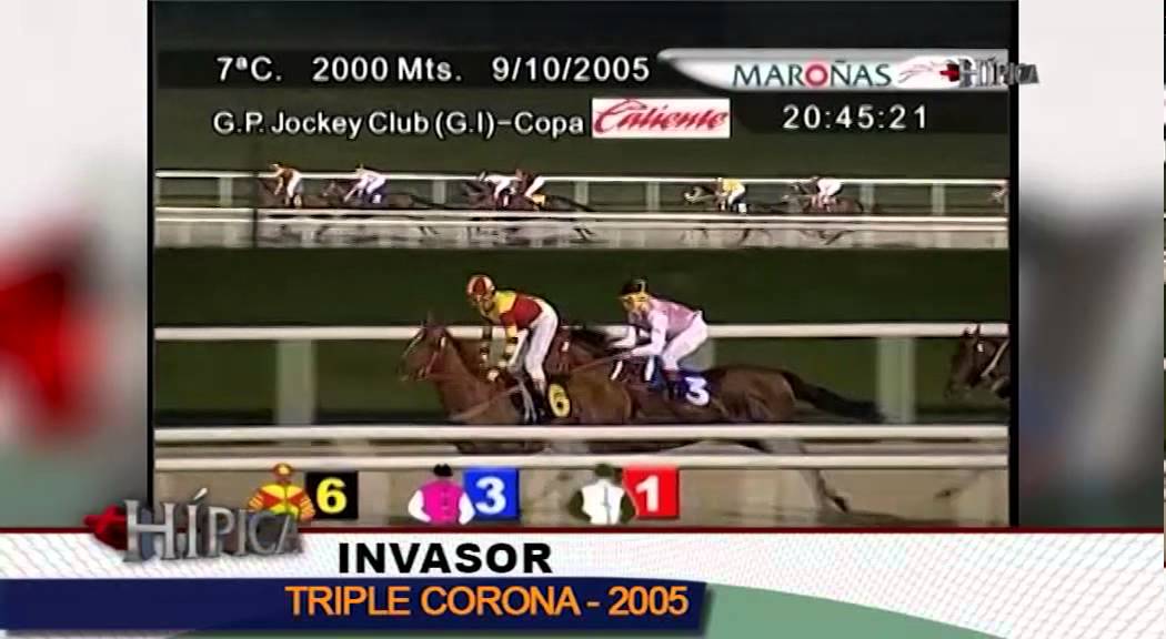 invasor Triple Corona Maroñas 2005 - Uruguay