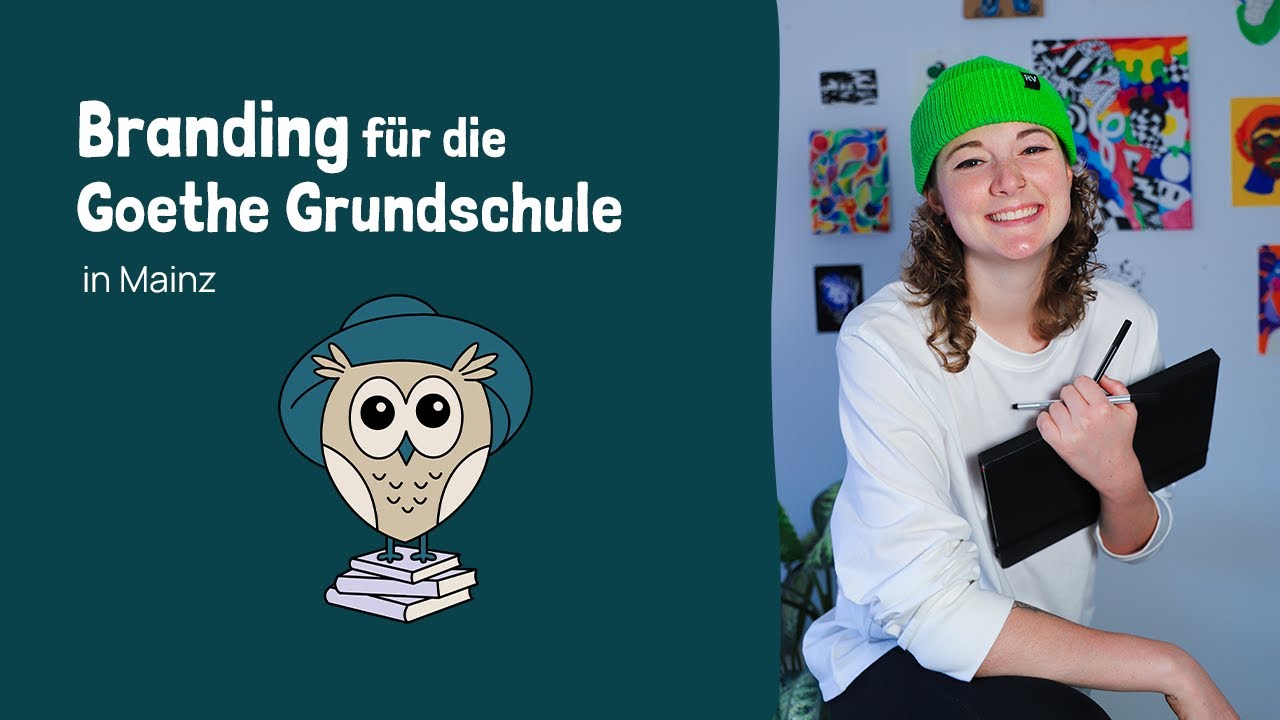 Corporate Design für eine Grundschule | Goethe Schule Mainz