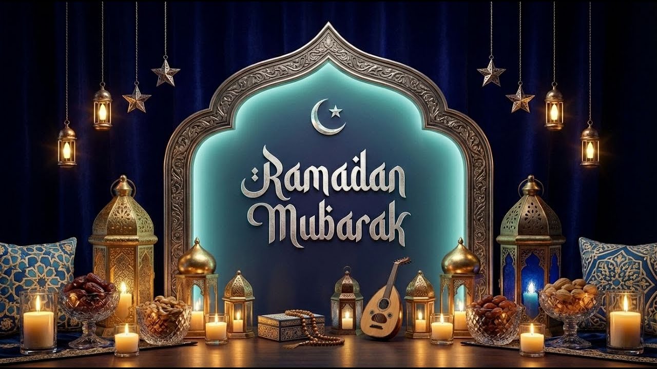 Ramadan Mubarak 2026/1447 H 🌙 Islamic Instrumental Background Music ✨