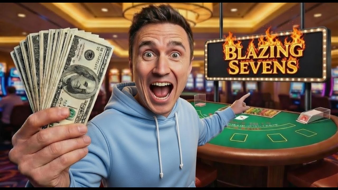 I Gambled $1000 Playing Blazing Sevens!