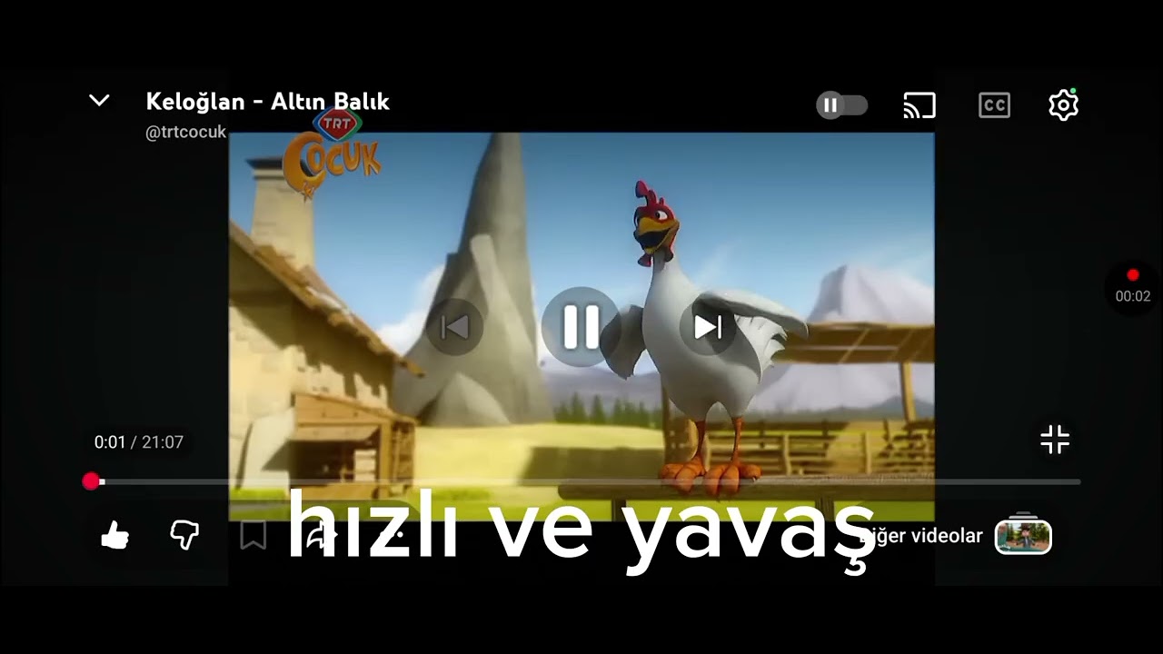 15 farklı ses efekti başlangıçtaki horoz#keloğlanmasalları