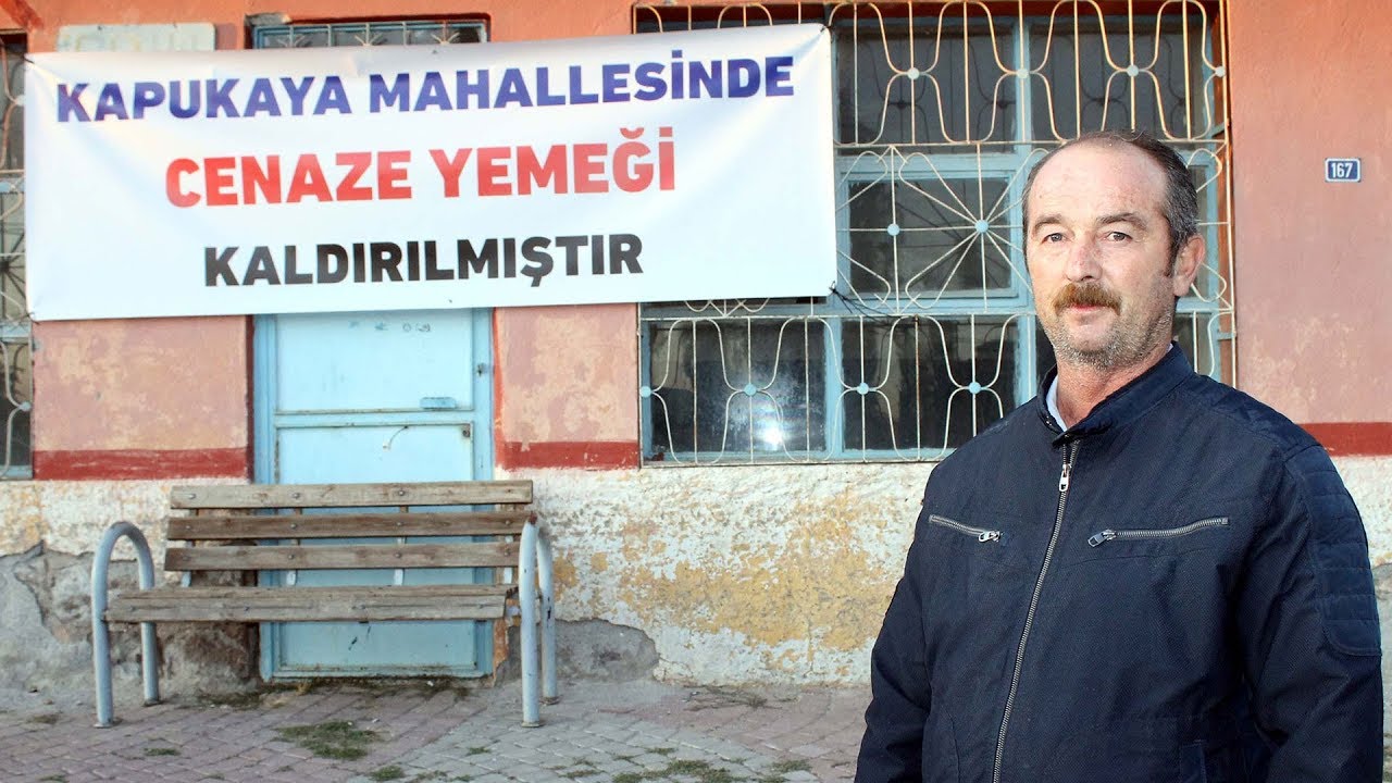 Mahallede cenaze yemeği uygulaması 'maliyet' nedeniyle kaldırıldı