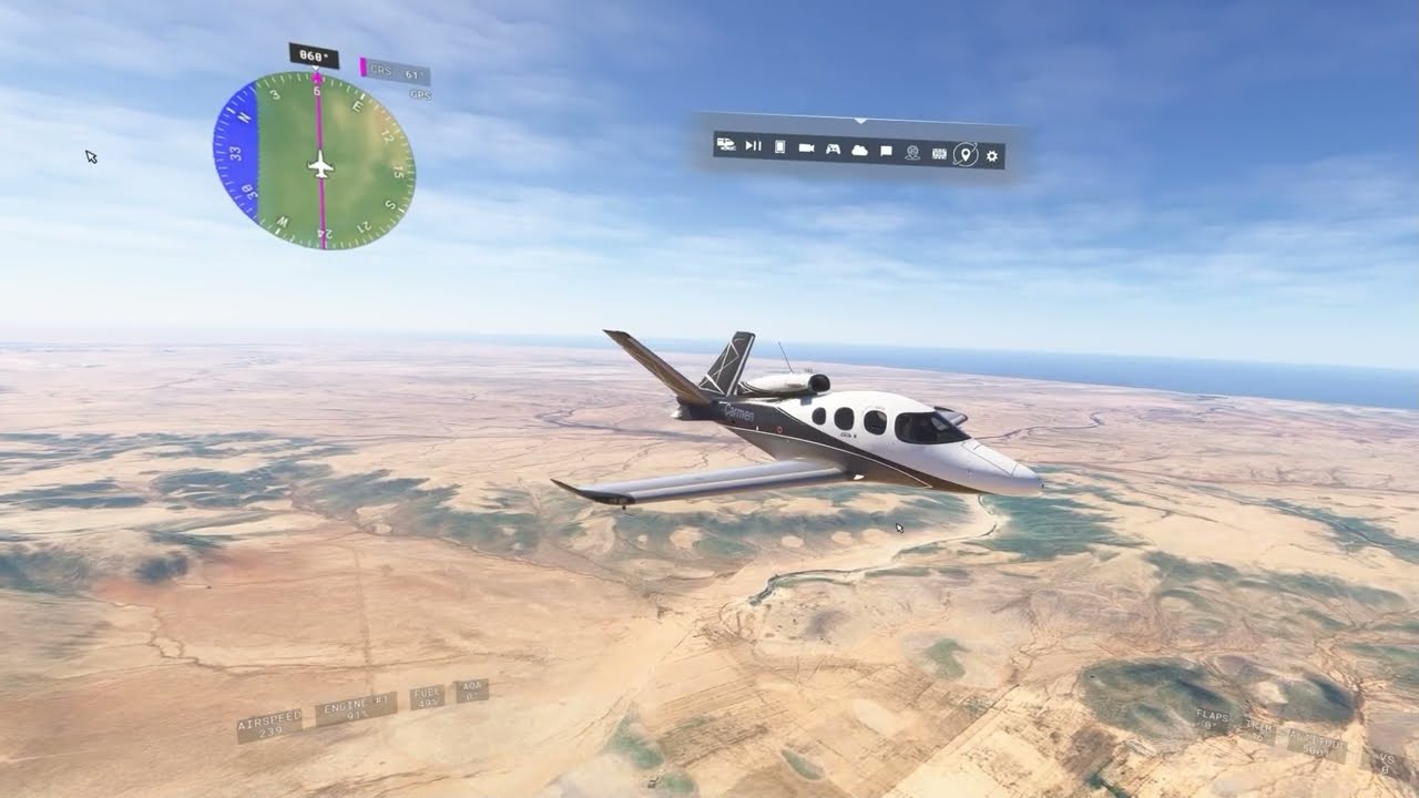 Virtueller Flug in Marokko From Tan-Tan to Agadir