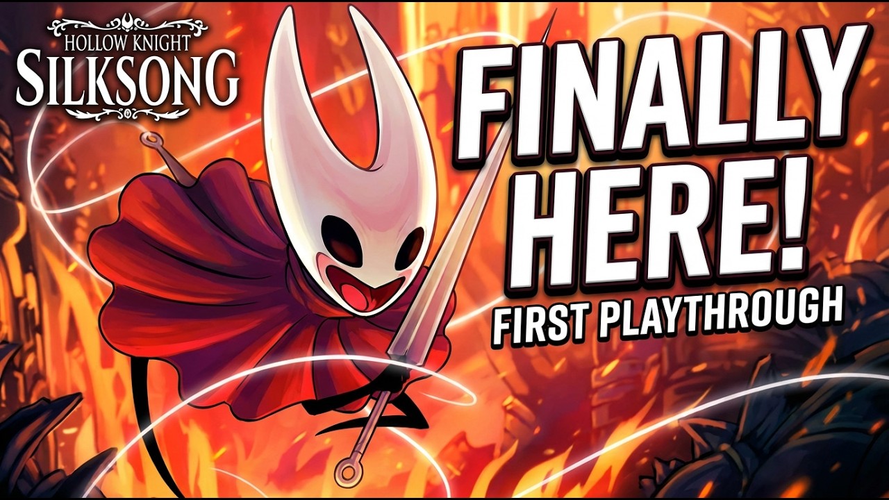 First Time in Hollow Knight Silksong – Full Gameplay & Chill with Chat