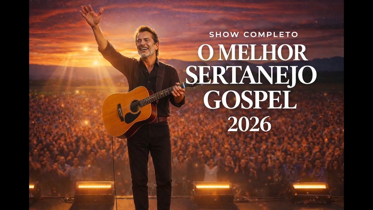 MELHOR MODÃO SERTANEJO GOSPEL AO VIVO DE 2026 | MÚSICAS COMPLETAS