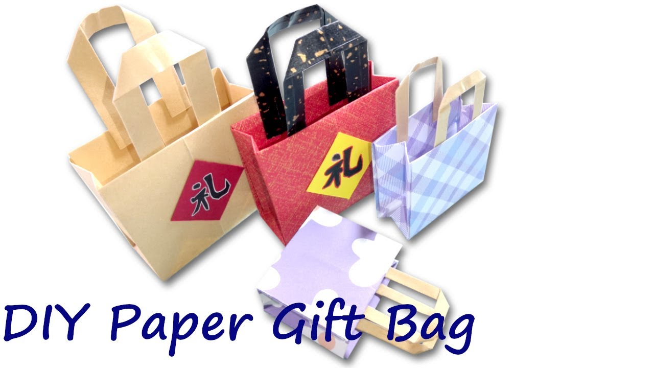 DIY Crafts: Paper Gift Bag | Easy DIY | Wow Crafts | Paper Crafts