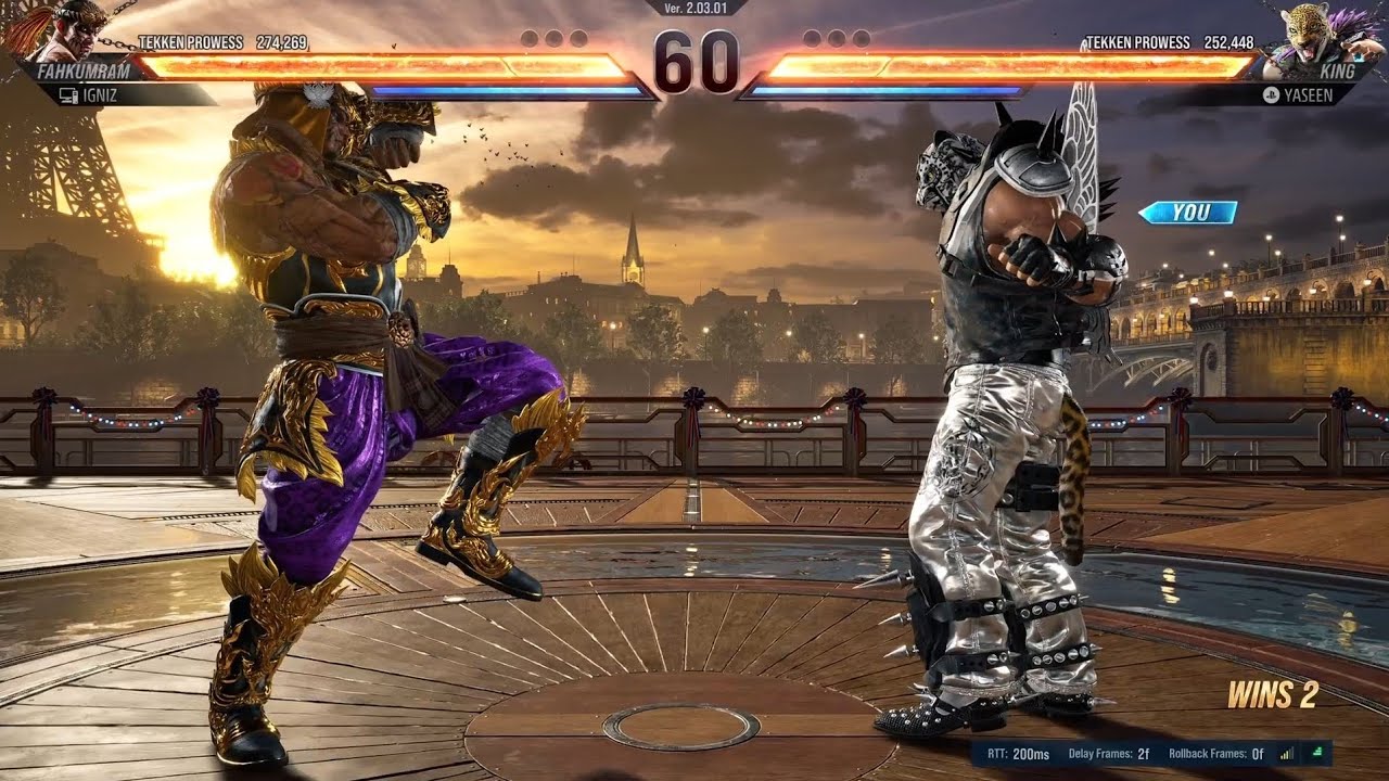 Tekken 8 Brutal Match King Vs Fahkumram