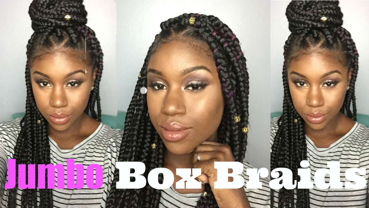 How To: Jumbo Triangle/Box Braids