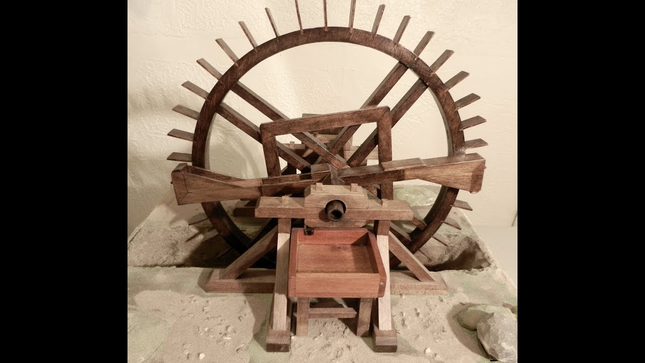 Water Raising Machines. Water Wheels.         Medieval technology