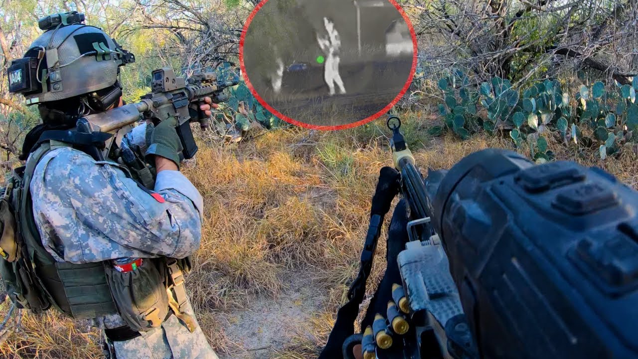 Выкашивание противников в кактусовом лесу | Milsim West Yasny Perimeter (Mk46 с магазином Battle-...