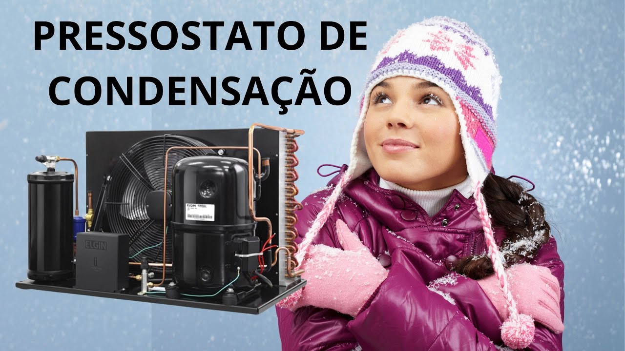Pressostato de Condensação aplicado a Refrigeração e Câmera Frigoríficas - KP5 automático