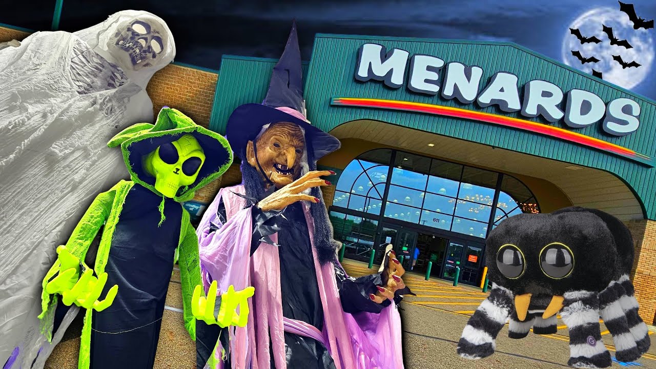 Надувные аниматроники Menards Halloween 2024