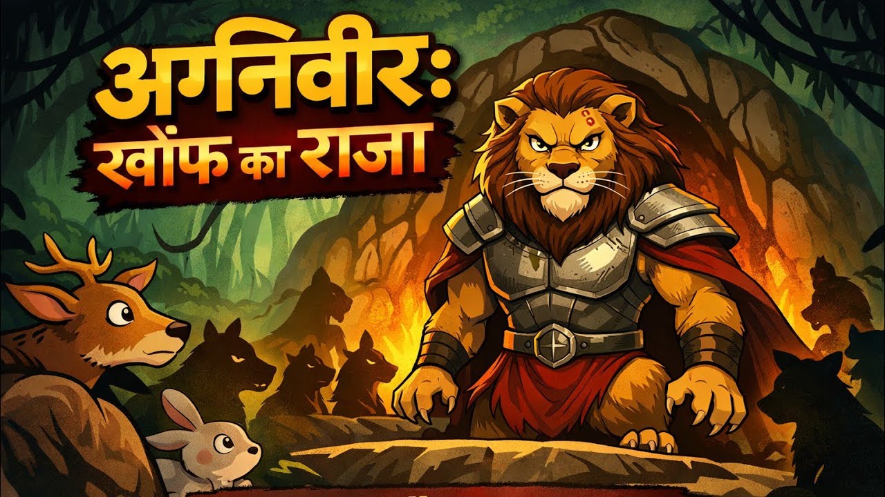 शेर और गधे की कहानी | Gadhe Ki Kahani | Sher Or Gandha | Moral Story | Animal Story |