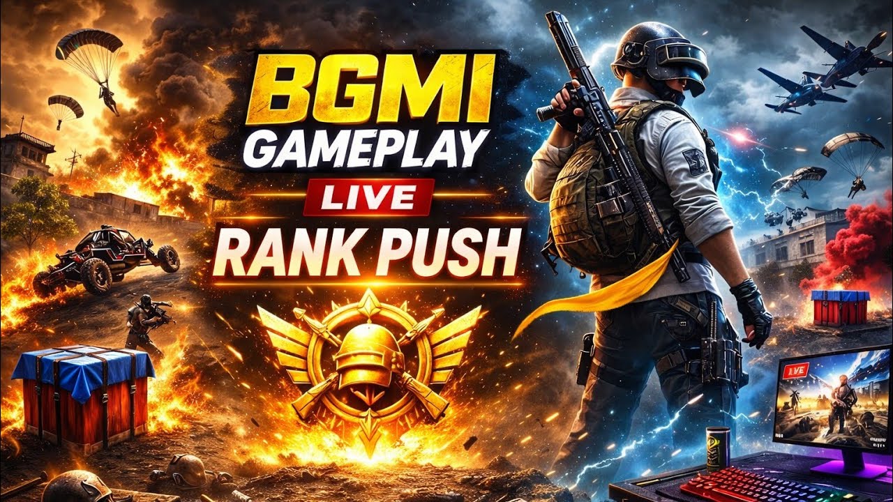 BGMI Live Today 🔴 Ultimate Rush Gameplay