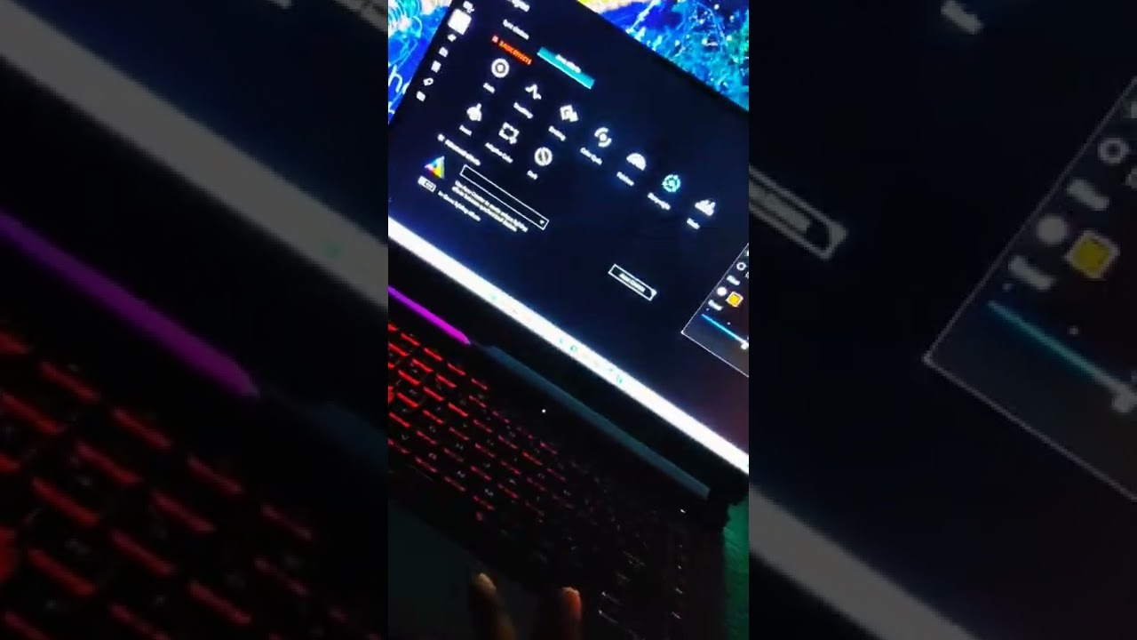 How To Change RGB colours in Asus Rog Strix G15 2022 #asus #rog #rogstrix #asusrogstrix #rogstrixg15