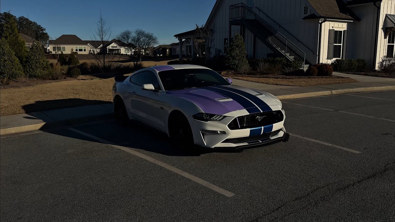 ASMR Using Paddle Shifters for 10 Minutes Straight in Mustang Gt 🥰