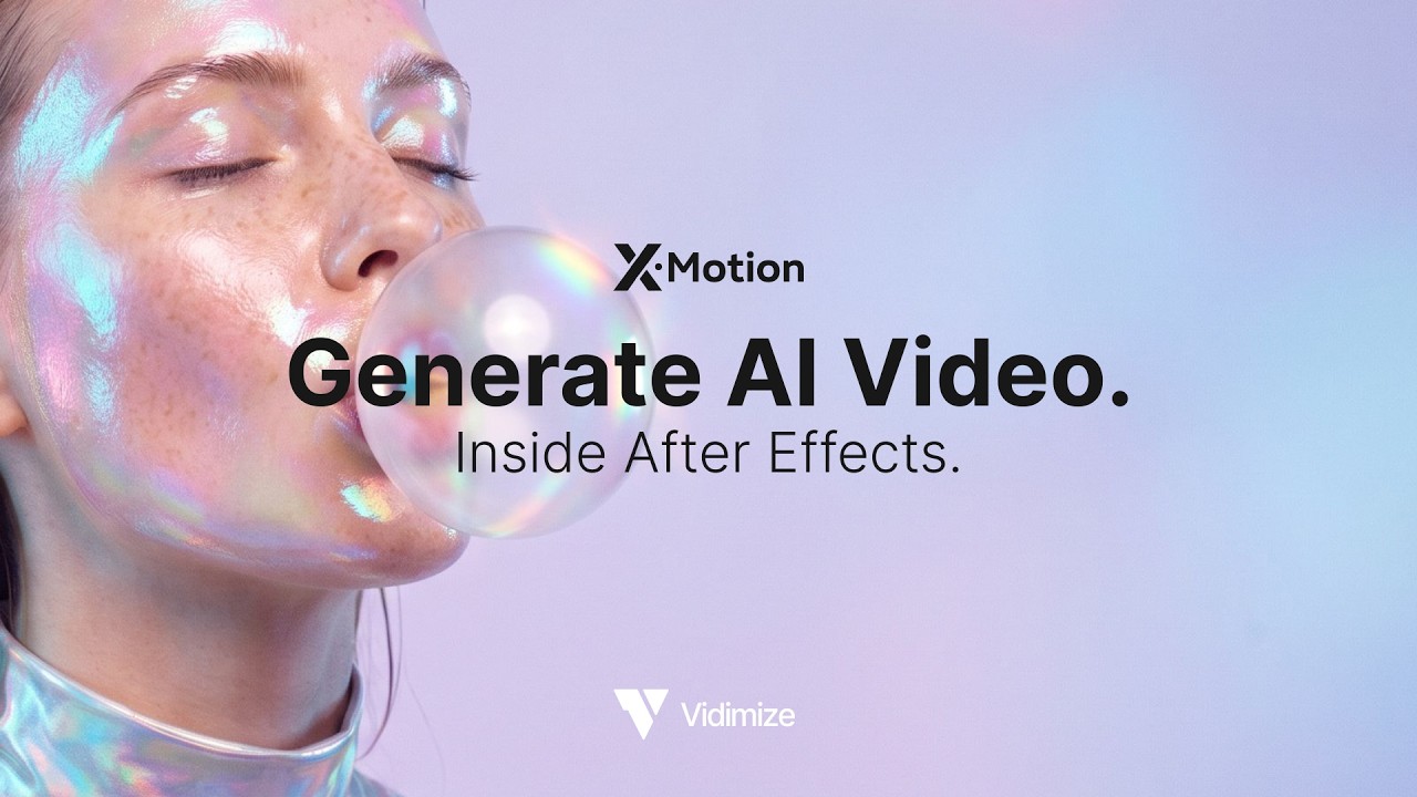 How to Generate AI Video Inside After Effects &mdash; X-Motion Tutorial