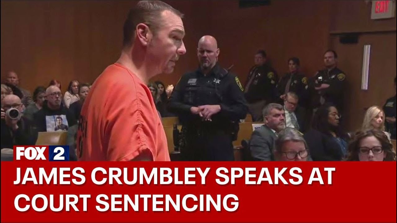 James Crumbley speaks at sentencing: &lsquo;I am sorry for your loss as a result of what my son did&rsquo;