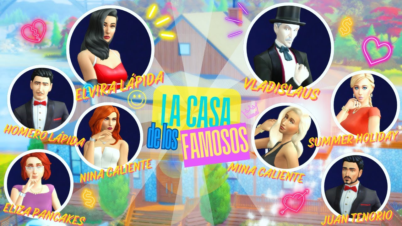 LA CASA DE LOS FAMOSOS EN LOS SIMS 4 ⭐ ¿QUIÉN GANARÁ?