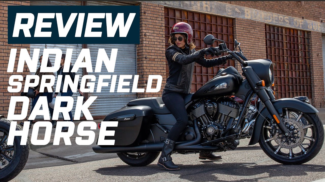 Indian Springfield Dark Horse Review 2020 | Visordown.com