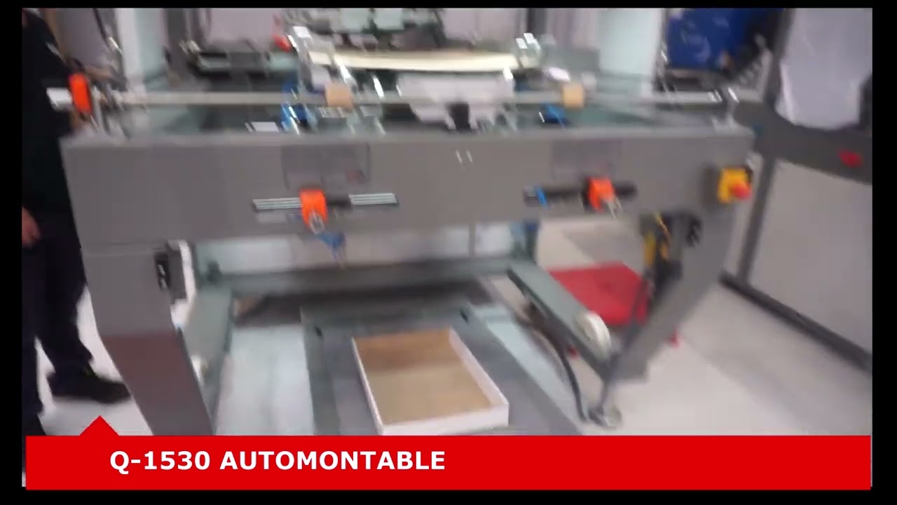 Q-1530  caja automontable / Hand assebled box