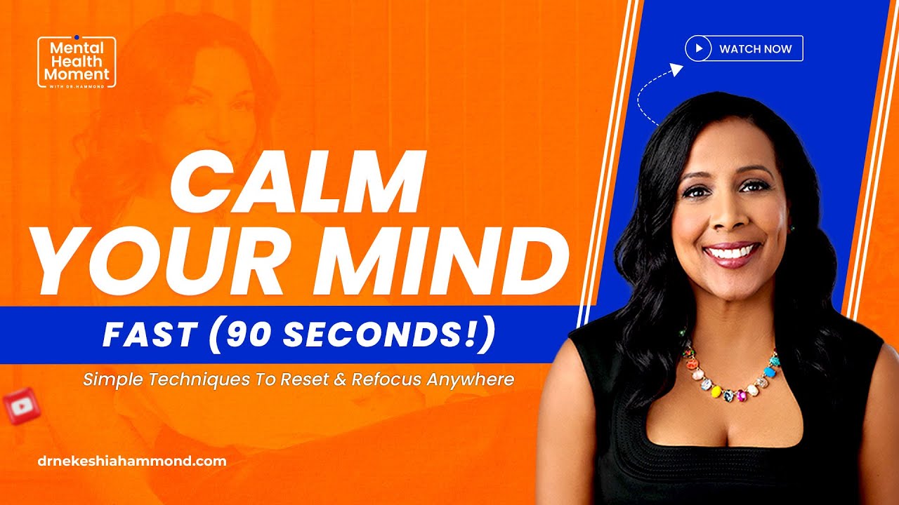 How to Calm Your Nervous System in 90 Seconds (3 Quick Techniques You Can Try Anywhere)