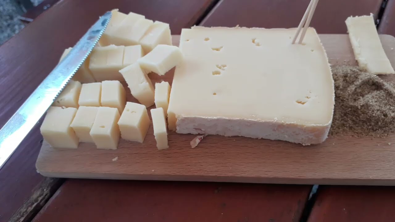 #try #cheese #from #monastery #abbaye  #maredsous fromage de maredsous #belgium #travelvlog