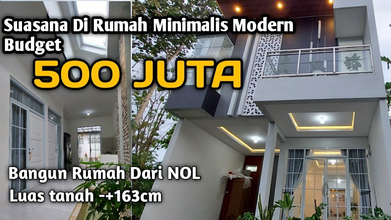 BANGUN RUMAH DARI NOL BUDGET 500JT , BISA SEMEWAH INI .