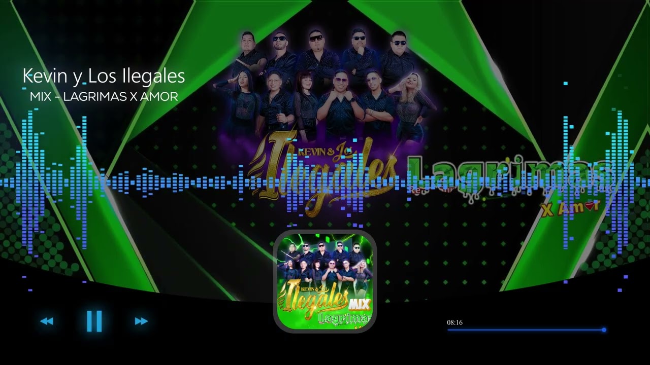 Kevin y Los Ilegales - Mix Lagrimas x Amor - EN VIVO