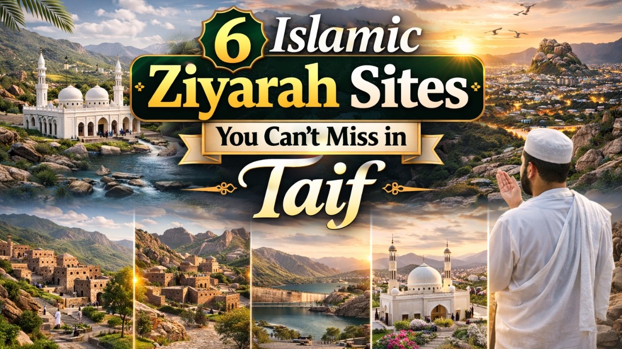 6 Islamic Ziyarah Sites You Can’t Miss in Taif | Complete Taif Ziyarat Guide for Umrah Pilgrims
