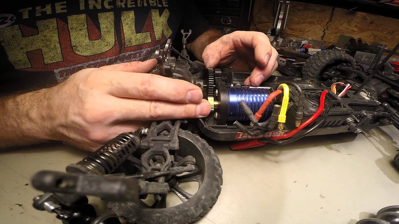 Redcat Blackout Stripped Gear change and Turnbuckle upgrade to Traxxas links