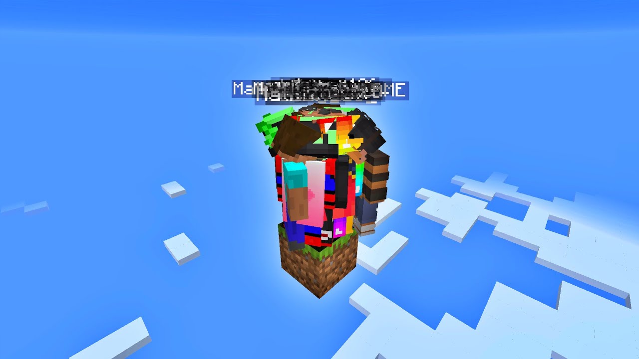 ent&atilde;o eu prendi 100 PLAYERS em 1 BLOCO no MINECRAFT