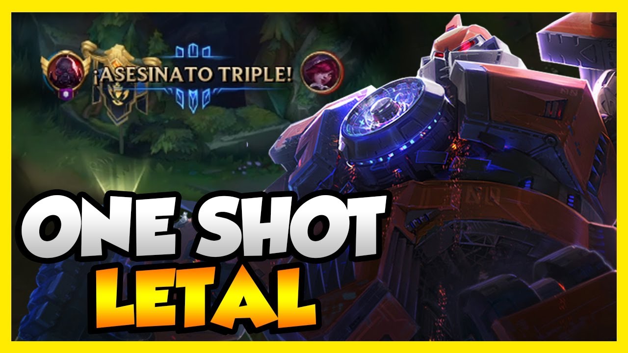 🤓 ONE SHOT CON SION FULL LETALIDAD, BORRANDO DE 1 Q AL MAXIMO 🤓| LEAGUE OF LEGENDS.