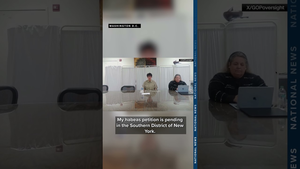 WATCH: Newly released video of Ghislaine Maxwell pleading the fifth amendment during hearing