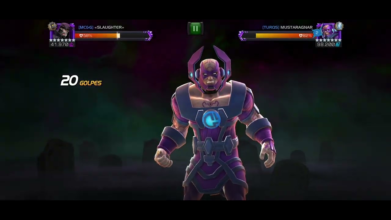 MCOC Kindred vs Galan AW node 39