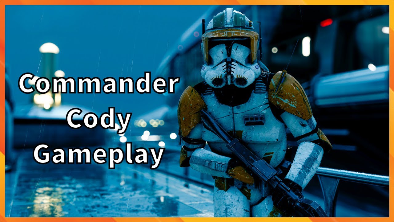 Commander Cody Gameplay Star Wars Battlefront 2