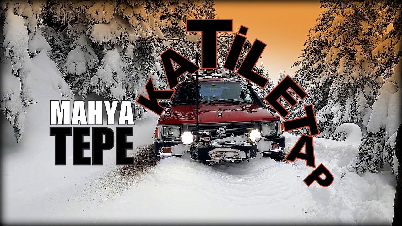 4 ARAÇ BATTIK💥KATİL ETAP💥 MAHYA TEPE 💥#4x4  #hilux 💥#jeep  #l200  #snow    #adventure    #offroad