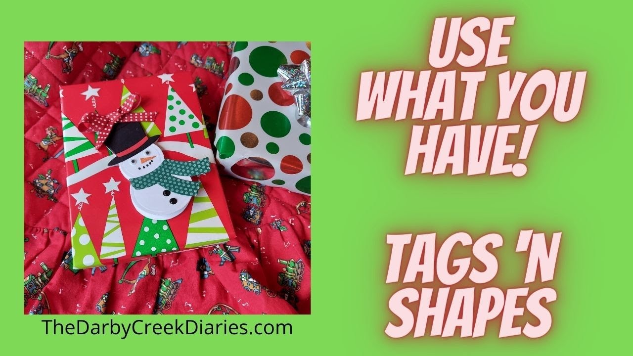 Tag Time!  Using Supplies In Unique Ways!