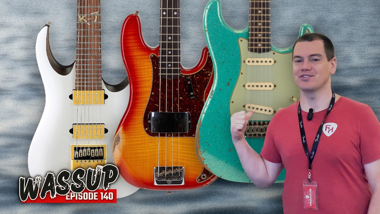 Custom Shops for Days! 🌅 | Wassup at Firehouse Guitars Ep. 140 🔥