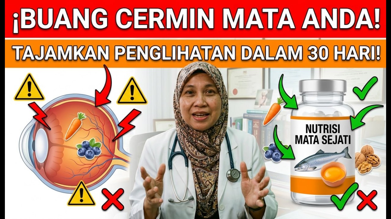 Jika Anda Berumur 50+ dan Mata Mula Kabur, Berhenti Abaikan 5 Makanan Ajaib Ini!
