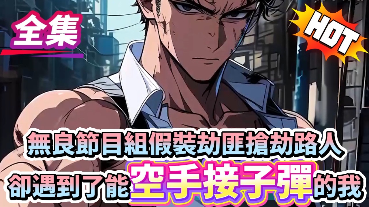 無良節目組假裝劫匪搶劫路人卻遇到了能空手接子彈的我...#逆袭 #冒险 #技能 #小說 #系統