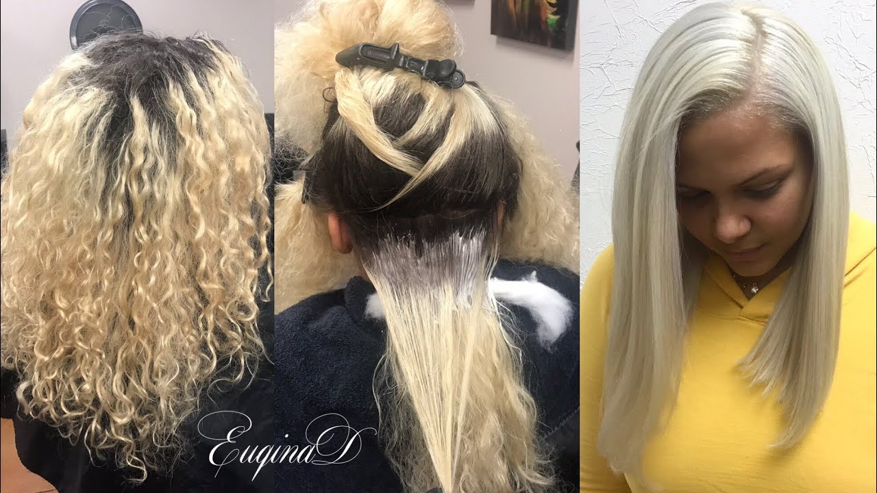 Part 2 Blonde Touch-Up to Red Box Colors to BLONDE Transformation