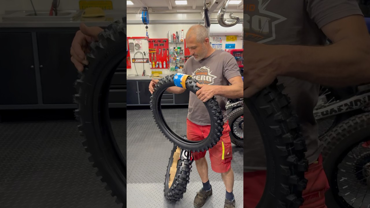 Mieszanka opon do enduro z  Francji i Anglii