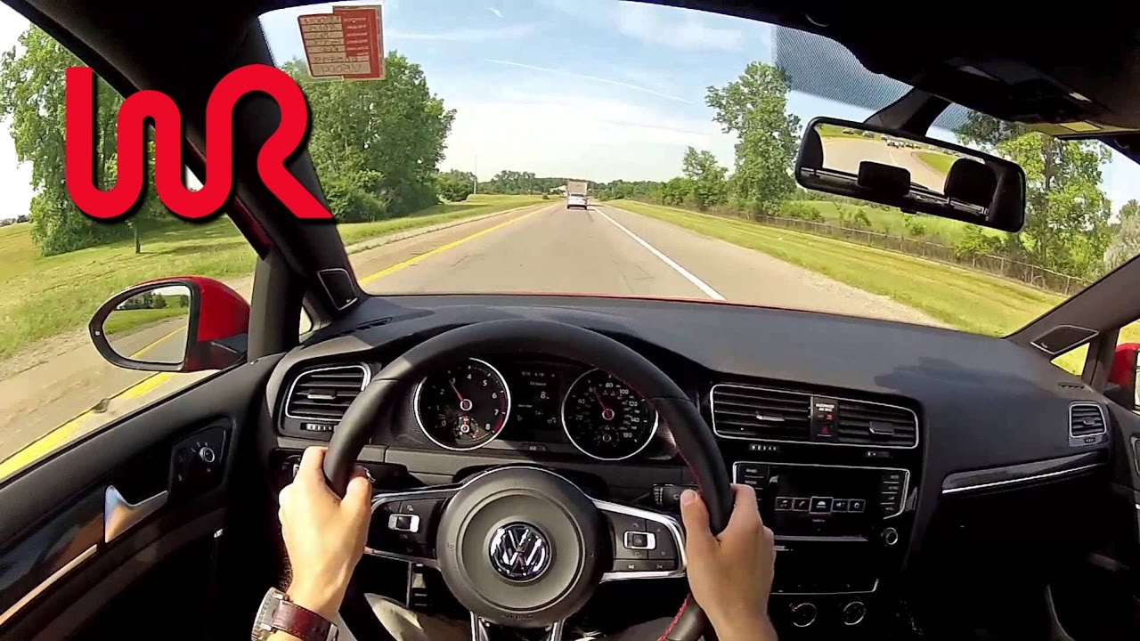2015 Volkswagen GTI (Manual) - WR TV POV Test Drive (City)