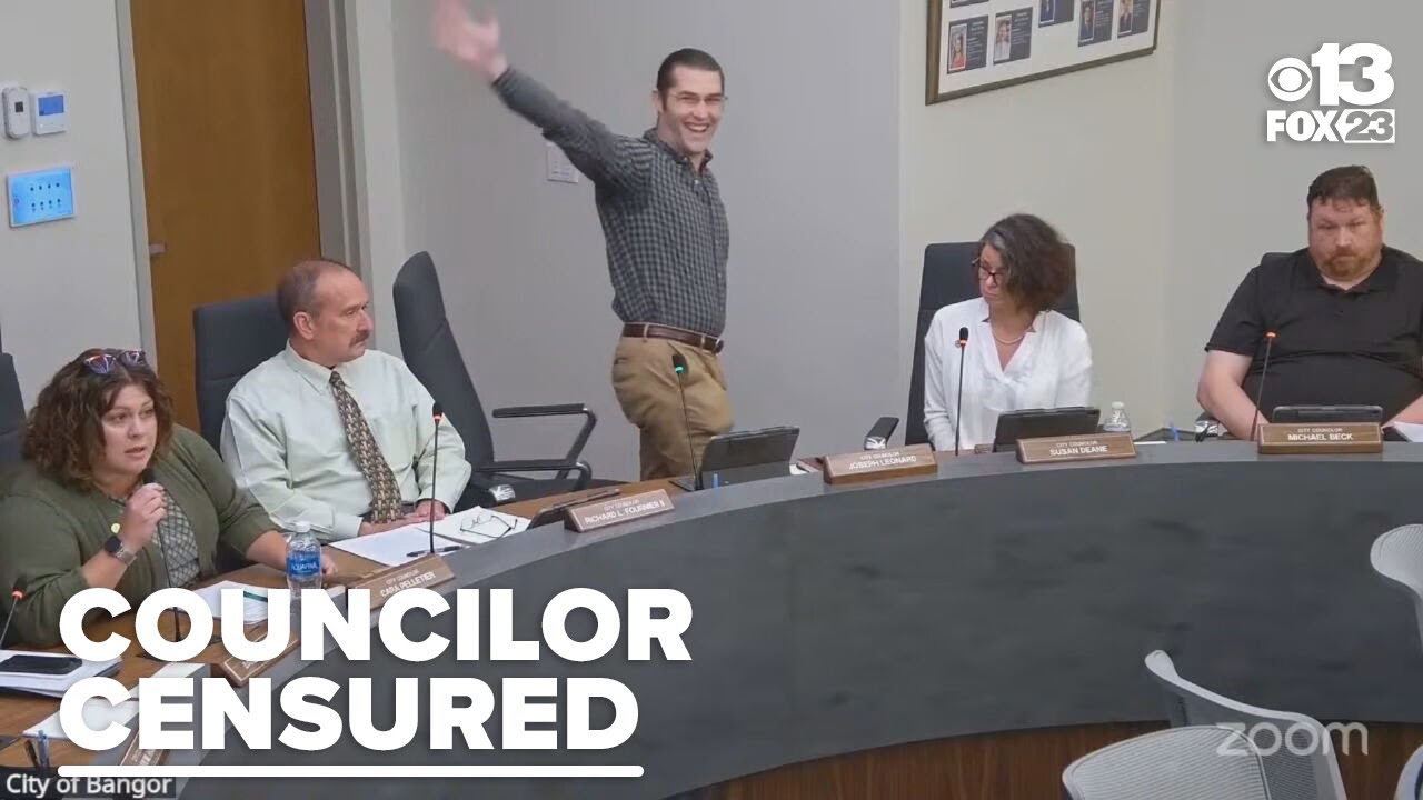 Bangor City Council censures councilor for &lsquo;inappropriate&rsquo; comments